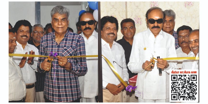 நுகர்வோர் எக்ஸ்பிரஸ் புதிய அலுவலகம் மற்றும் யூடியூப் சேனல் ஸ்டுடியோ திறப்பு விழா. தொழில்துறை தலைவர்கள் வாழ்த்து மழை.